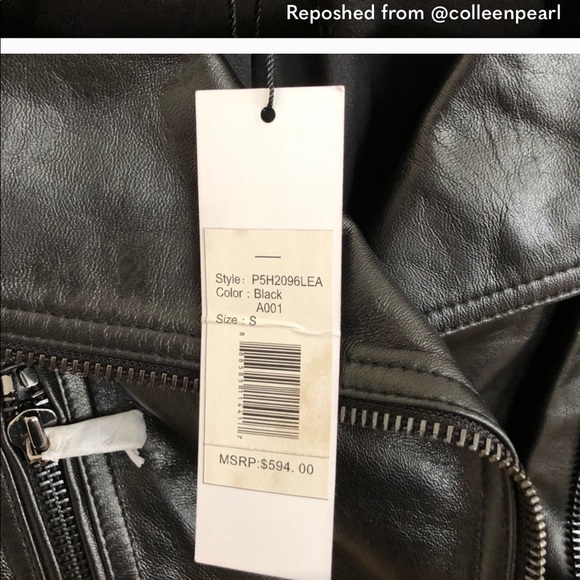 - Parker leather jacket - Picture 4 of 10